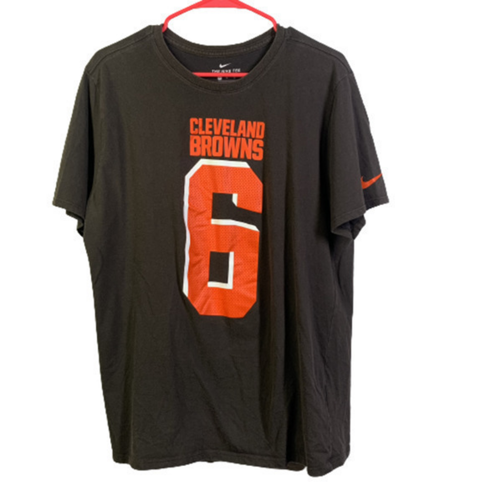 NIKE x CLEVELAND BROWNS‎ Mayfield #6 Jersey Dri-Fit T-Shirt